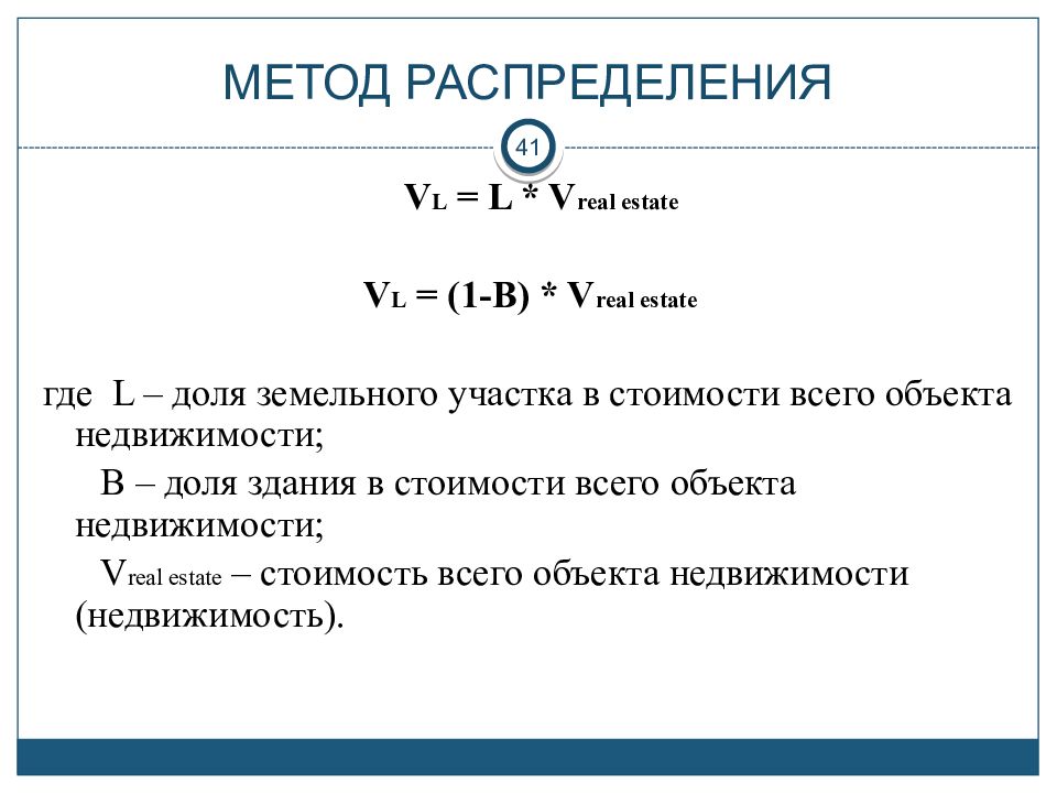 Метод земли. Метод распределения. Метод распределения в оценке земли. Метод распределения при оценке земельных участков. Определить стоимость земельного участка.