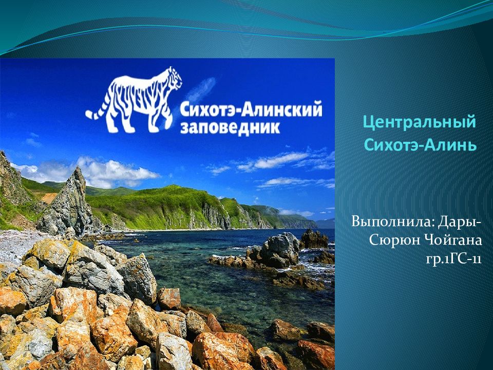 Сихотэ алинский заповедник презентация