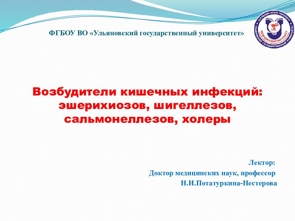 ФГБОУ ВО «Ульяновский государственный университет»