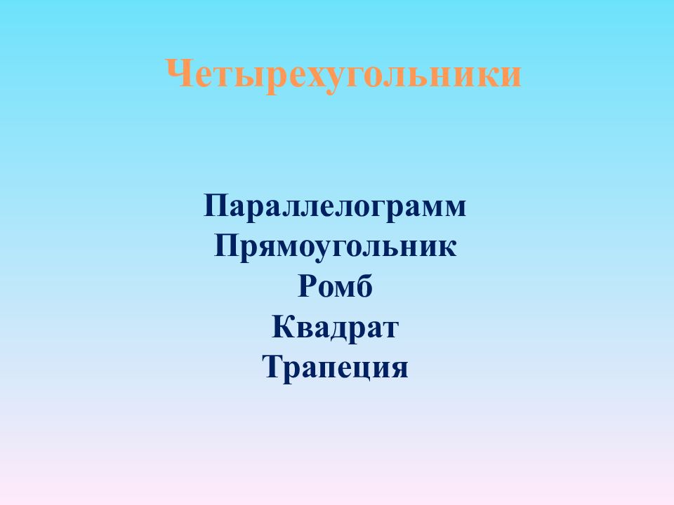 Повторение курса геометрии 8 класс презентация