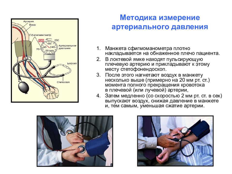 Измерение артериального давления презентация