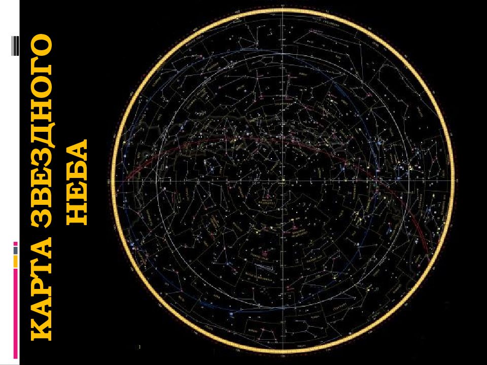 Карта небесной сферы