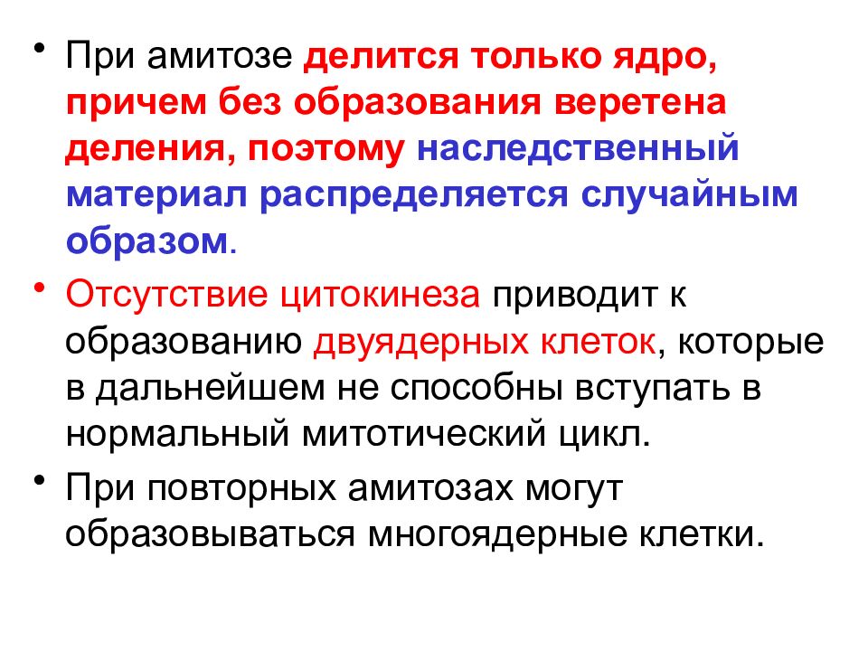 Амитозом делятся. Биологическое значение амитоза. Амитоз и его биологическое значение. Общая биология и микробиология. Биологическая роль митоза и амитоза.