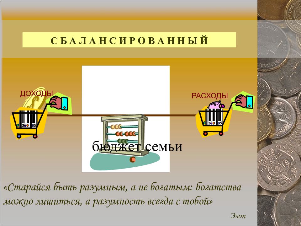 Формирование семейного бюджета презентация