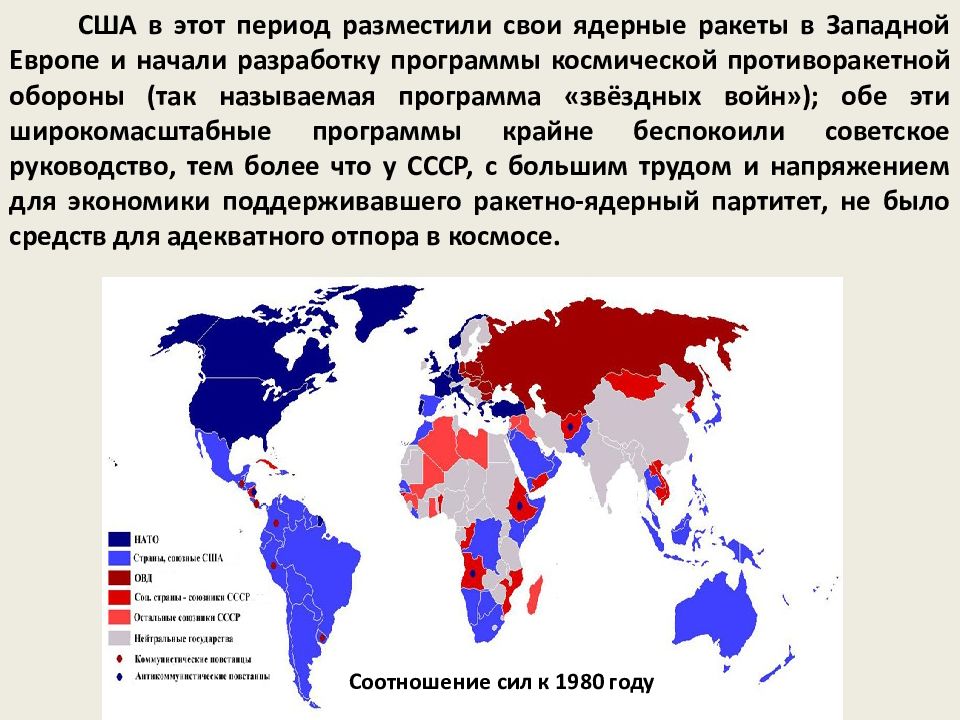 Презентация про холодную войну