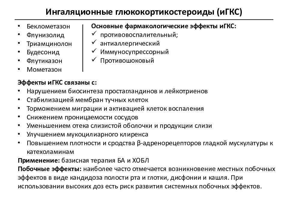 Фармакология гкс презентация