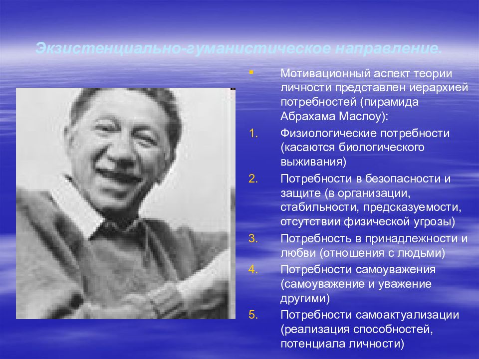 Теория аспектов. Теоретические аспекты личности. К психологии бытия Маслоу. Гуманистические теории мотивации. Журнал гуманистической психологии фото.