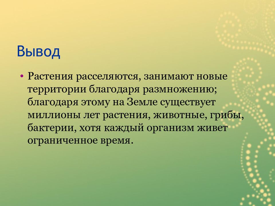 Вегетативное размножение комнатных растений проект