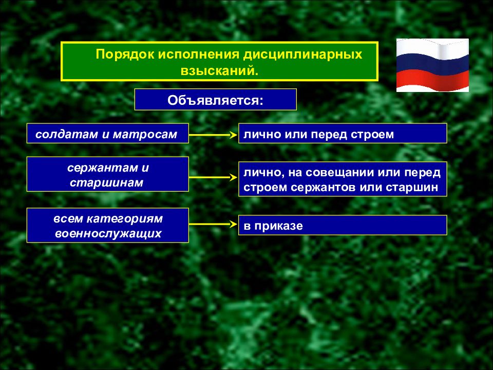 Отразите в виде схемы алгоритма порядок применения дисциплинарных взысканий к обучающимся