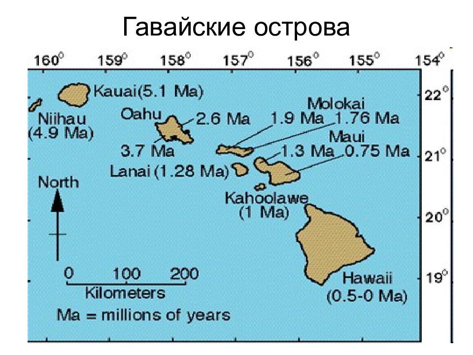 Остров оаху гавайи карта