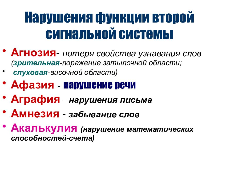 Нарушение функционирования. Нарушение функции второй сигнальной системы. Центры 1 и 2 сигнальной системы. Первая и вторая сигнальные системы презентация. Нарушение деятельности первой и второй сигнальной системы.