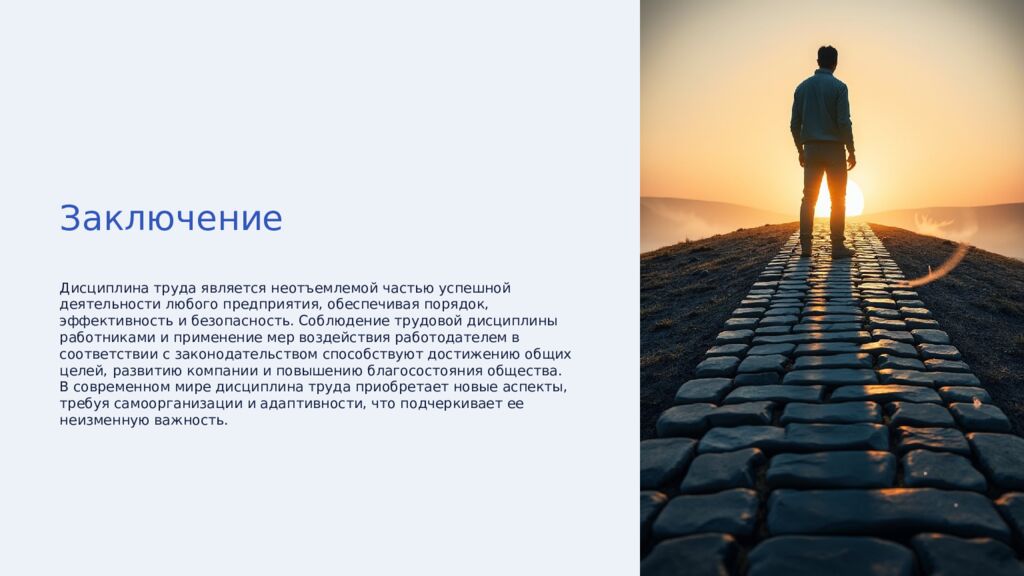 Дисциплина труда: Основы Трудовая дисциплина определяет обязательное подчинение