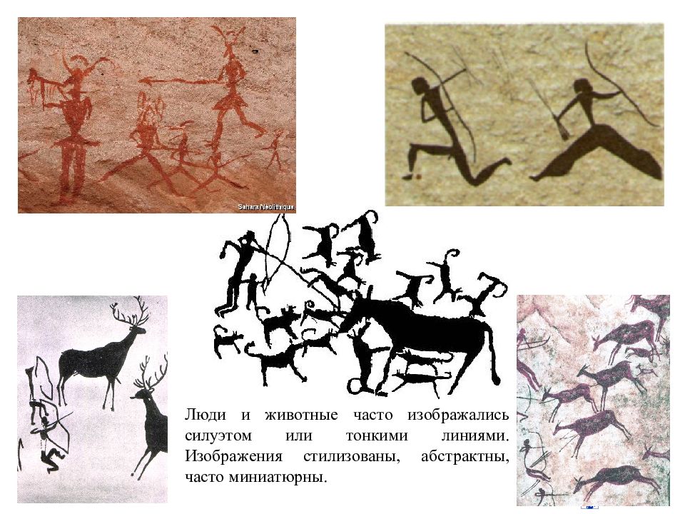 Первые графические рисунки местности изображались первобытными людьми на чем