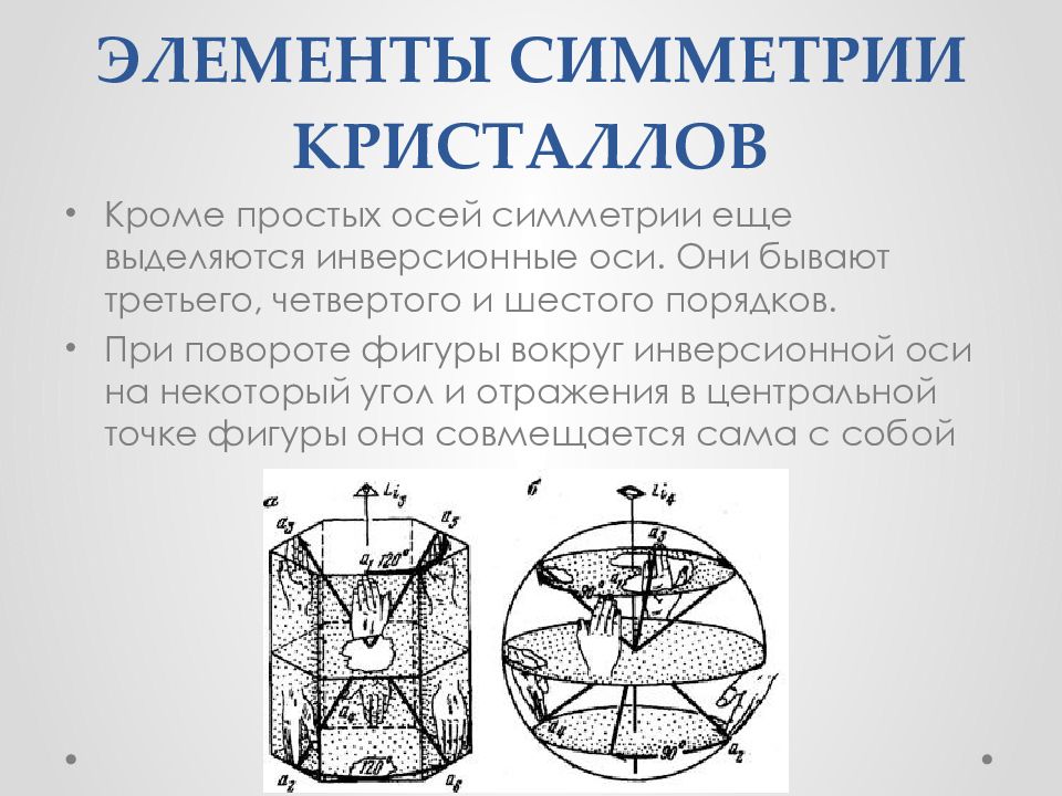 Элементы симметрии