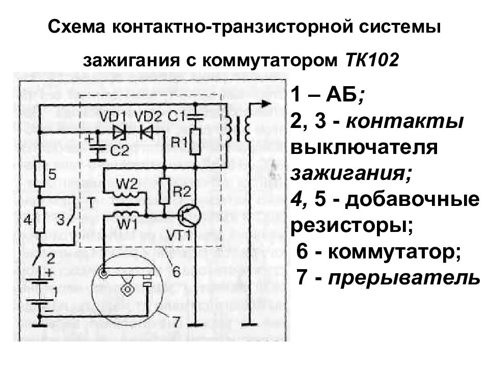 Тк102а коммутатор схема