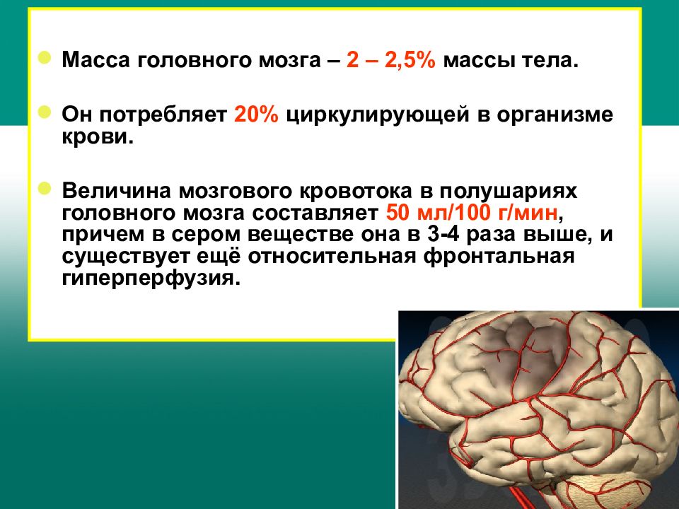 Хроническая ишемия мозга презентация