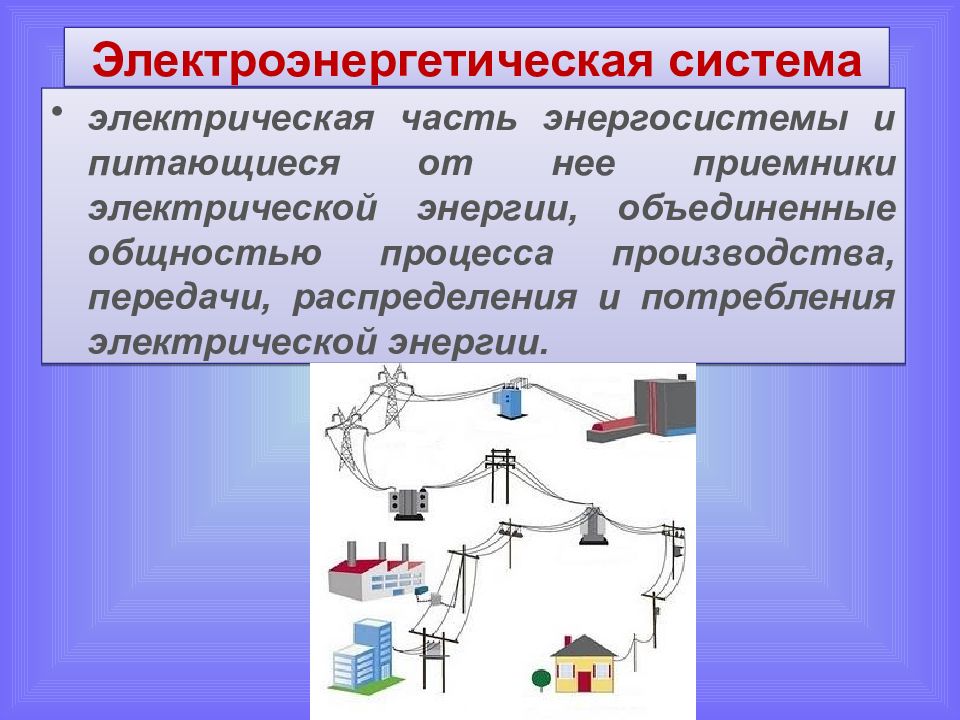 Электрические сети презентация