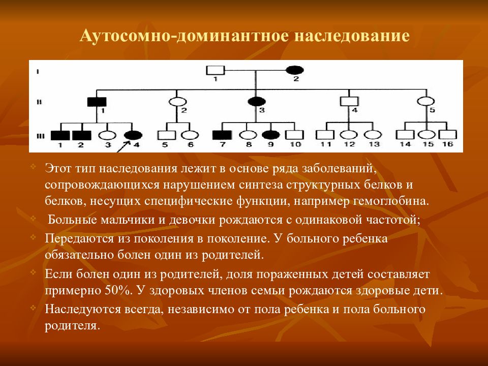 Доминантный тип. Наследование по аутосомно-доминантному типу. Родословная генетика аутосомно доминантный. Ауто доминантный Тип наследования. Аутосомный доминантный Тип наследования.