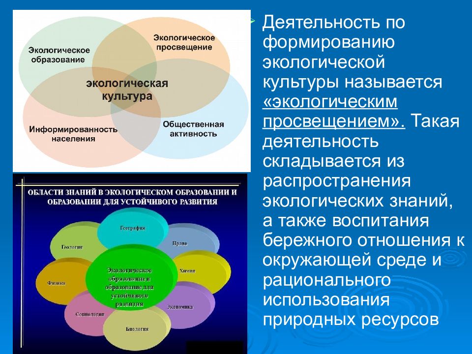 Значение отрасли для создания экологически эффективного оборудования. Принципы формирования экологической культуры. Формирование экологической культуры населения. Факторы формирования экологической культуры. Формы воспитания экологической культуры.