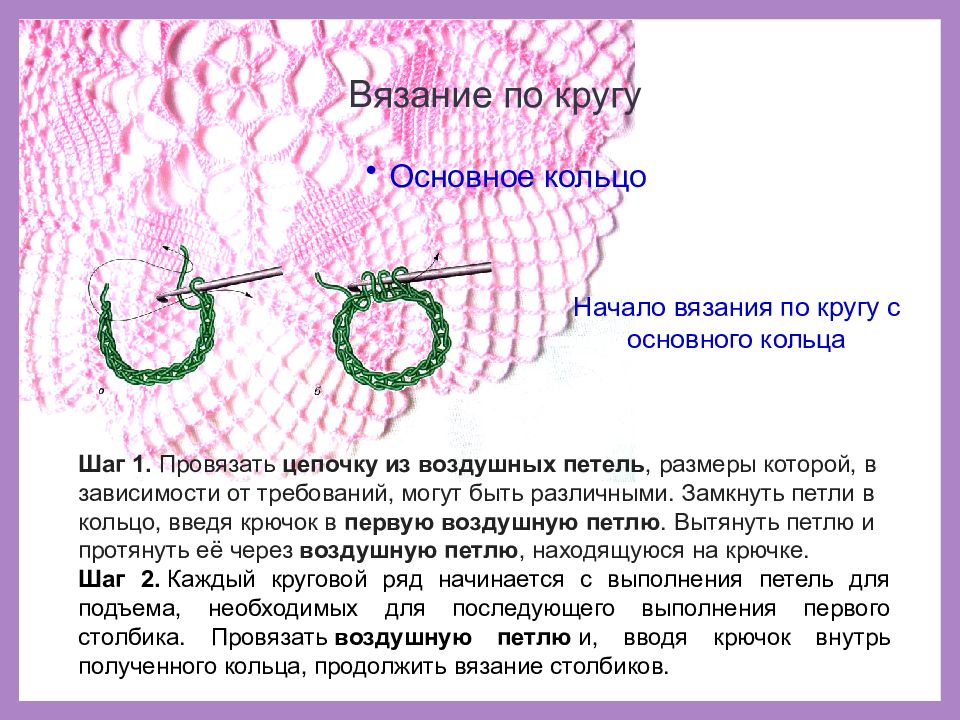 Проект по технологии 6 класс вязание крючком игрушки