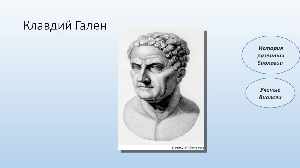 Гален биология. Гален вклад в науку.