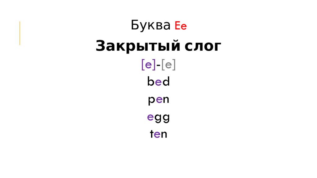 Буквы и звуки