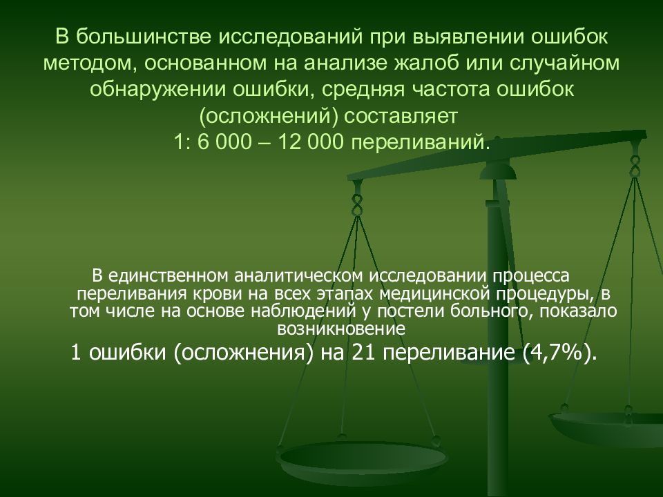 Большинство исследований. Методы пассивного обнаружения ошибок могут основываться на принципе. Опрос при технической ошибке.