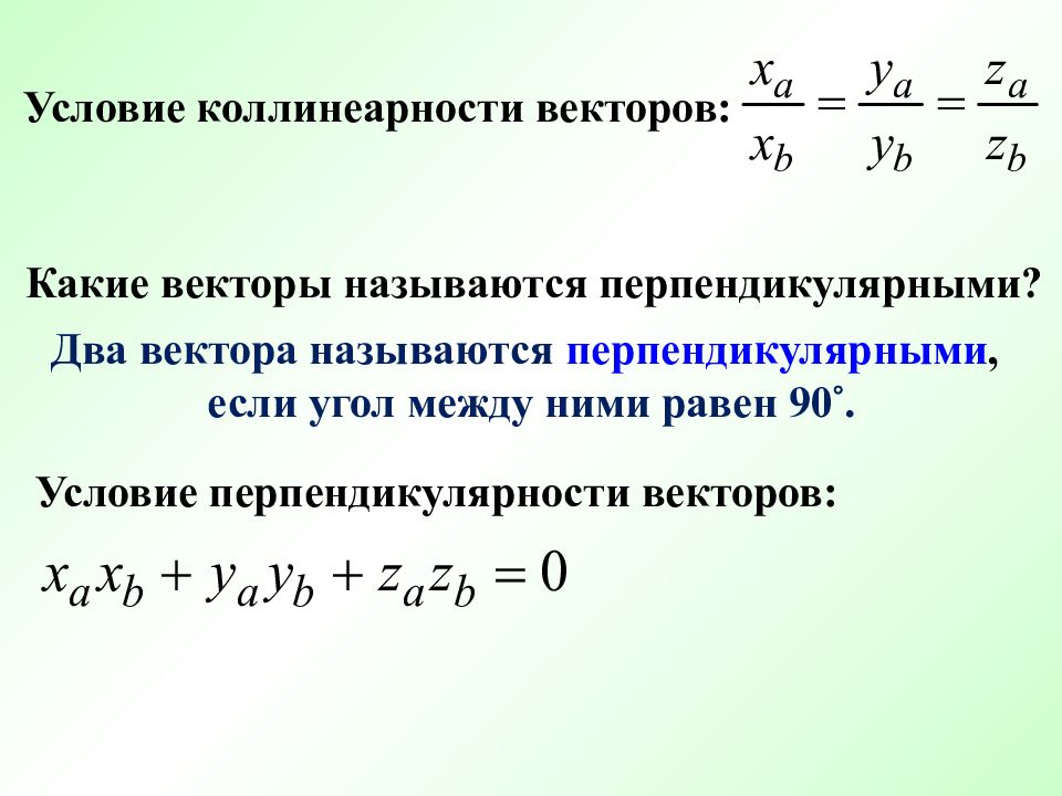 Презентация угол между векторами 11 класс презентация