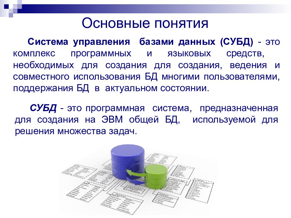 Системы управления базами данных вариант 2