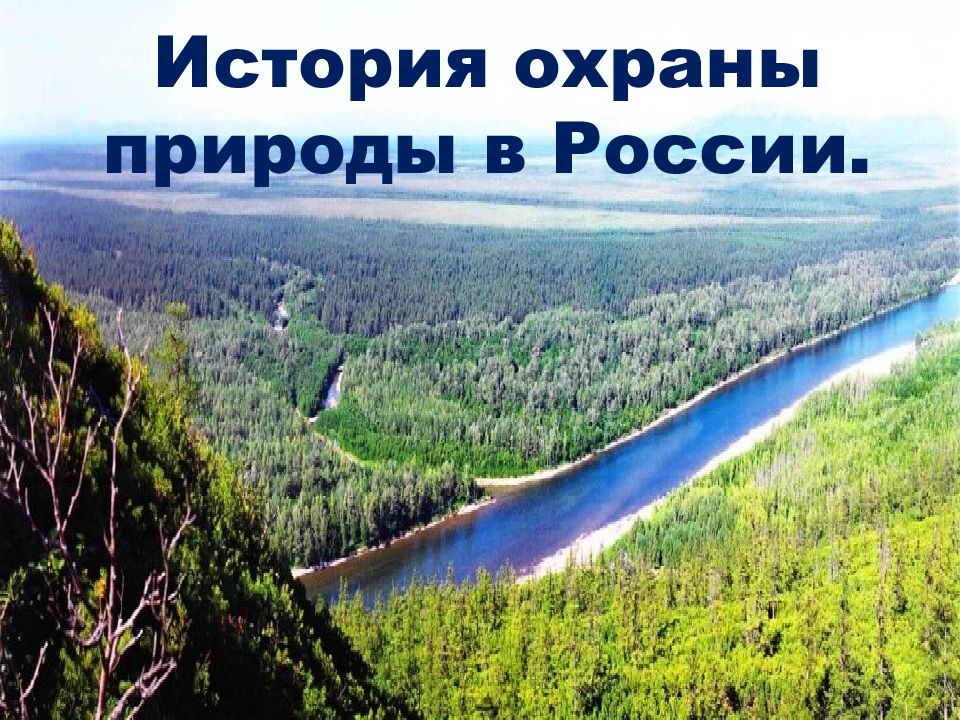 История охраны природы в россии презентация по экологии