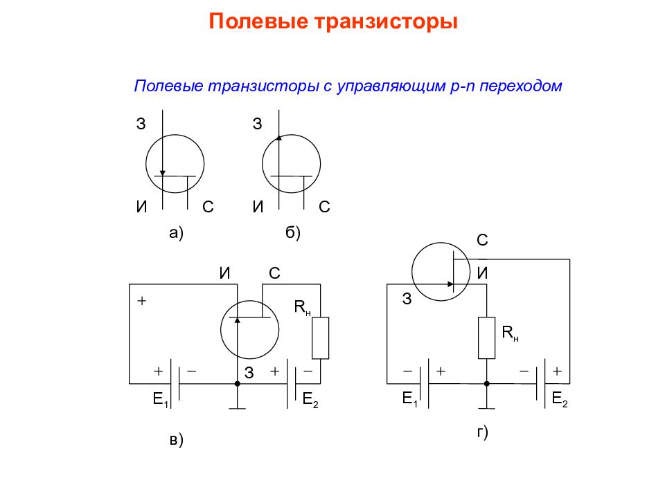 Биполярные транзисторы n p n переход. Полевой транзистор с управляющим p-n-переходом. Полевой транзистор с управляемым p-n переходом, n-канальный. Полевой транзистор у управляющем p-n переходом. Полевой транзистор с управляющим p-n-переходом схема.