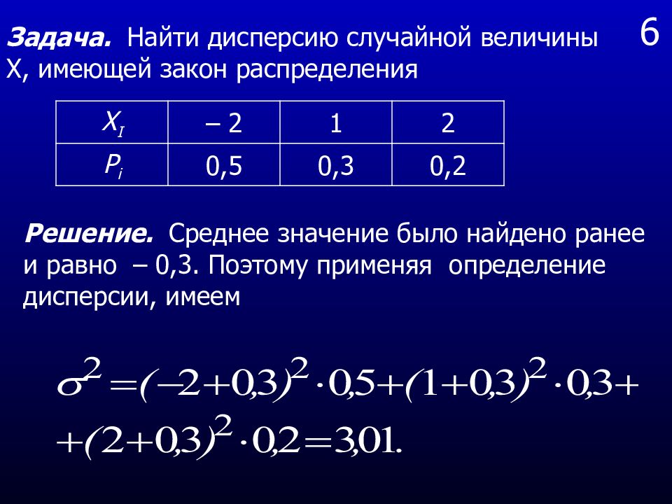 Дисперсию числа 6. Как найти дисперсию случайной величины. Как вычислить дисперсию случайной величины. Нахождение дисперсии случайной величины. Найдите дисперсию случайной величины.