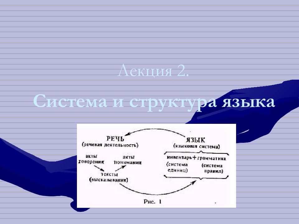 Структура языкового знака