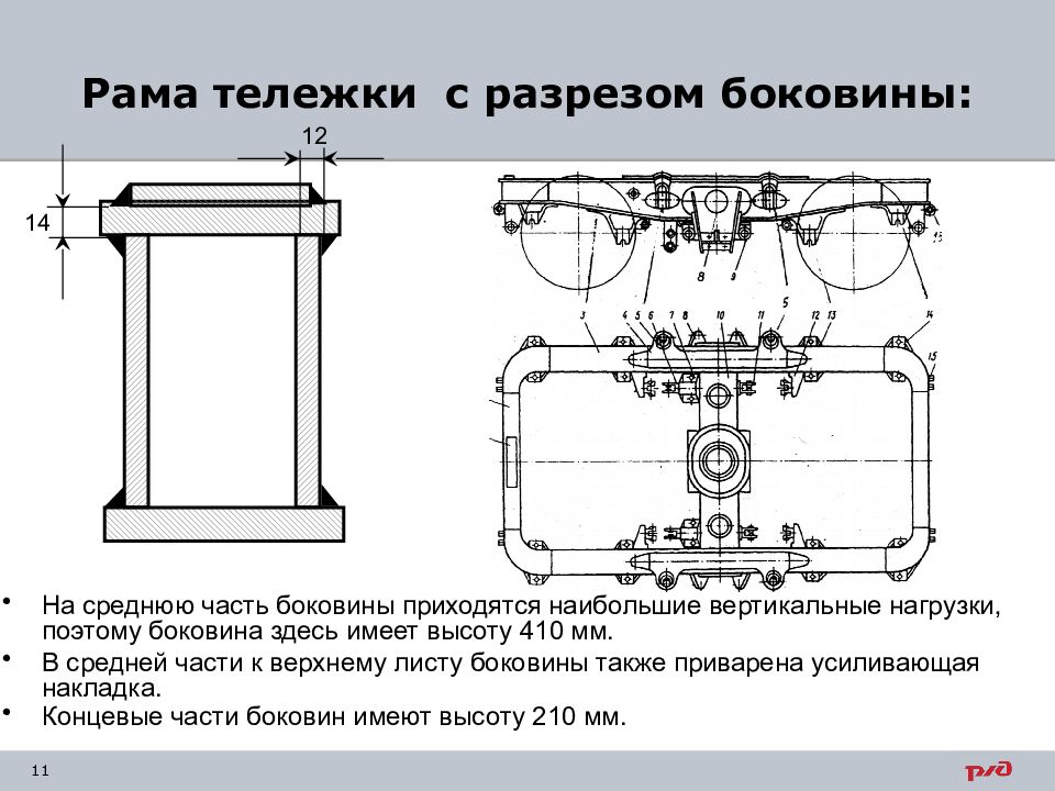 Чертеж электровоза вл11