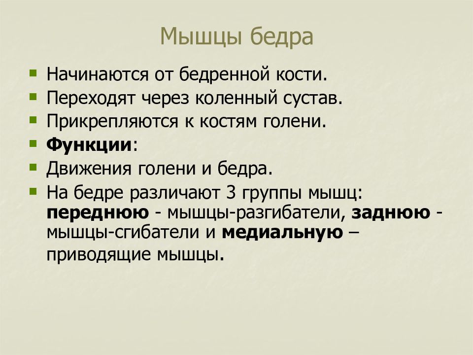 Функции движения