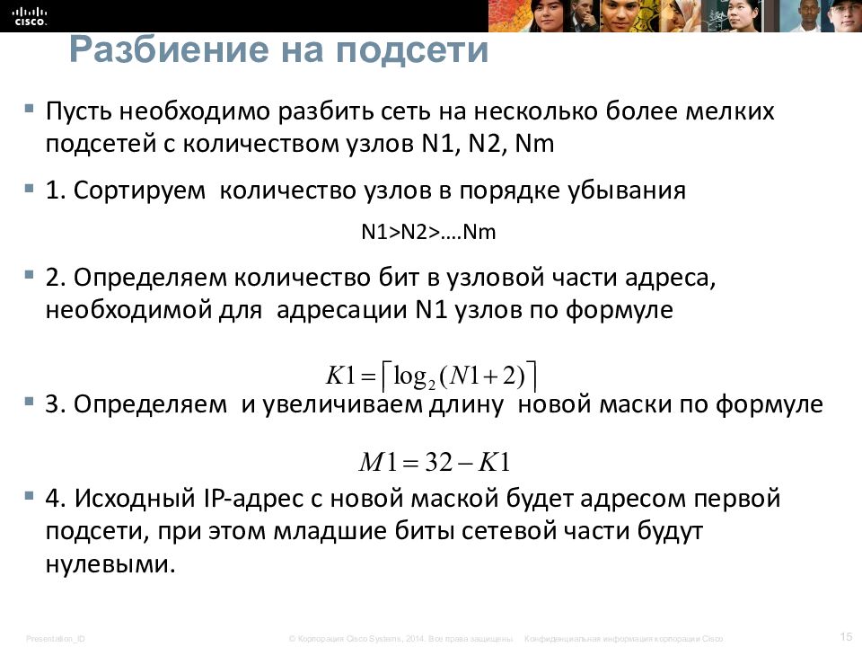 Разбиение на подсети