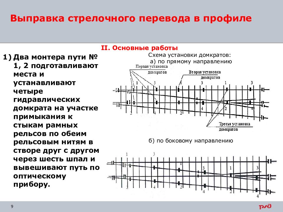 Измерение износа металлических частей стрелочного перевода презентация