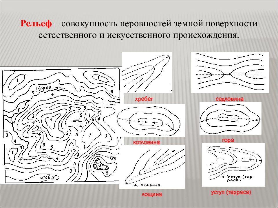 Элементы местности. Гора хребет котловина Лощина седловина. Формы рельефа гора,котловина, хребет, Лощина, седловина. Седловина рельеф. Рельеф на топографических картах.