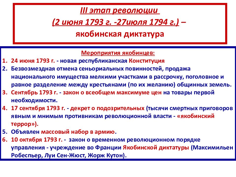 Какие изменения произошли в государствах 1789 1799