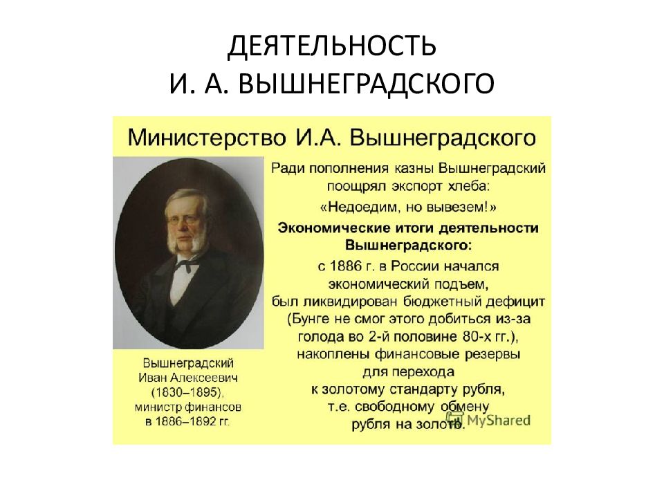 Политика вышнеградского кратко. Деятельность Вышнеградского. Политика Вышнеградского. Итоги деятельности Вышнеградского. Деятельность Вышнеградского при Александре 3.