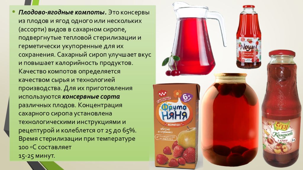 Сколько хранить домашний компот. Сколько хранить домашний компот