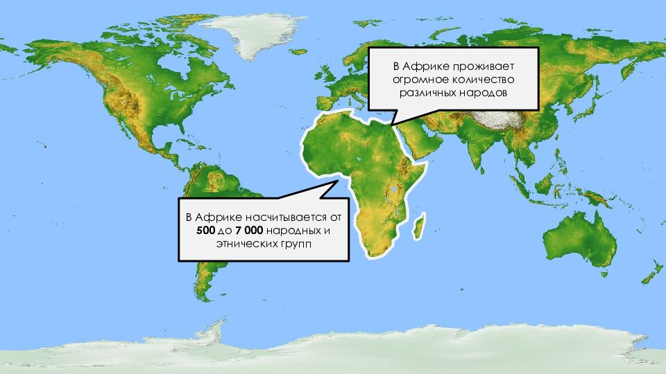 Тема урока: Население Африки 7 класс