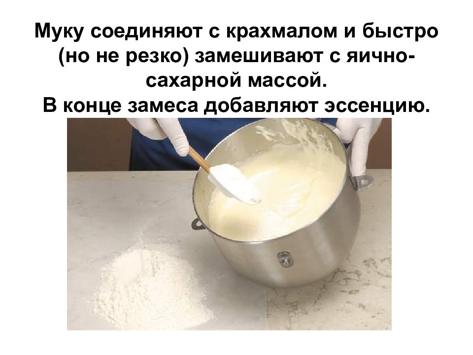 Мука для бисквитного теста