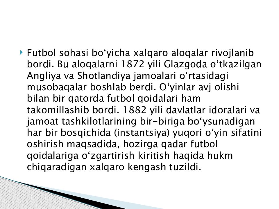 Mavzu : F ifa tashkil topishi, tuzulishi va faoliyati