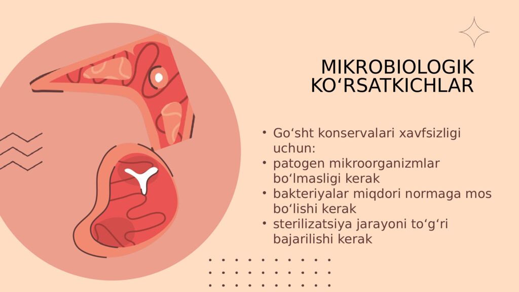 GO‘SHT KONSERVALARI SIFATI Meat is m ore than food—it’s craftsmanship