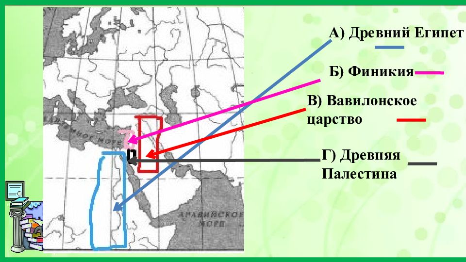 Карта древнего мира с названиями государств 5 класс для впр