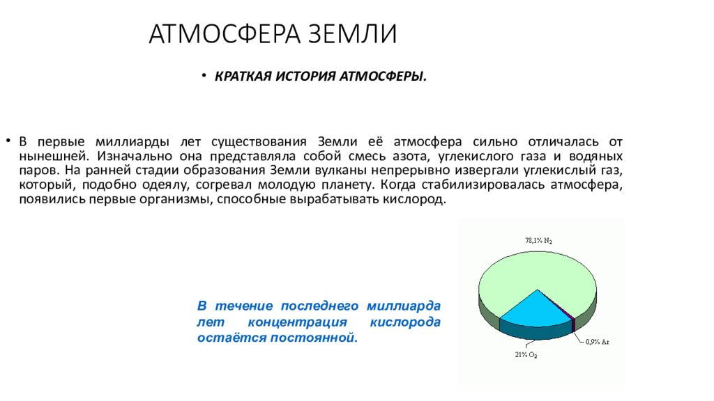 В атмосфере земли содержится. Наличие атмосферы земли.