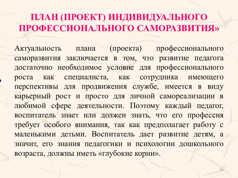 Самообразование — источник профессионального роста воспитателя». Актуальность саморазвития педагога. Перспективы профессионального роста воспитателя самообразование. Актуальность планирования.