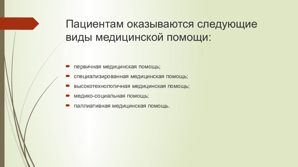 Виды медицинской помощи сбо 6 класс презентация