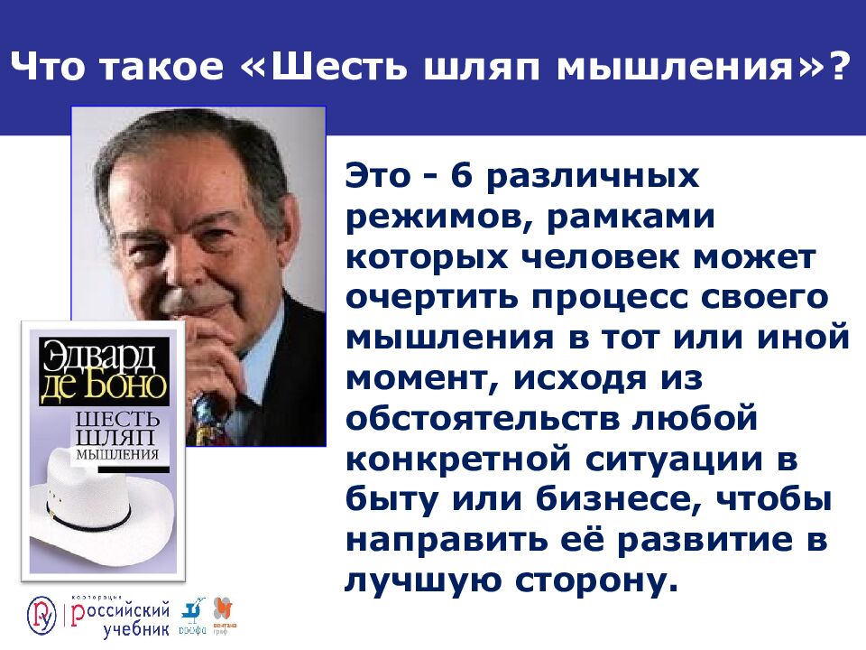 Что такое «Шесть шляп мышления»?